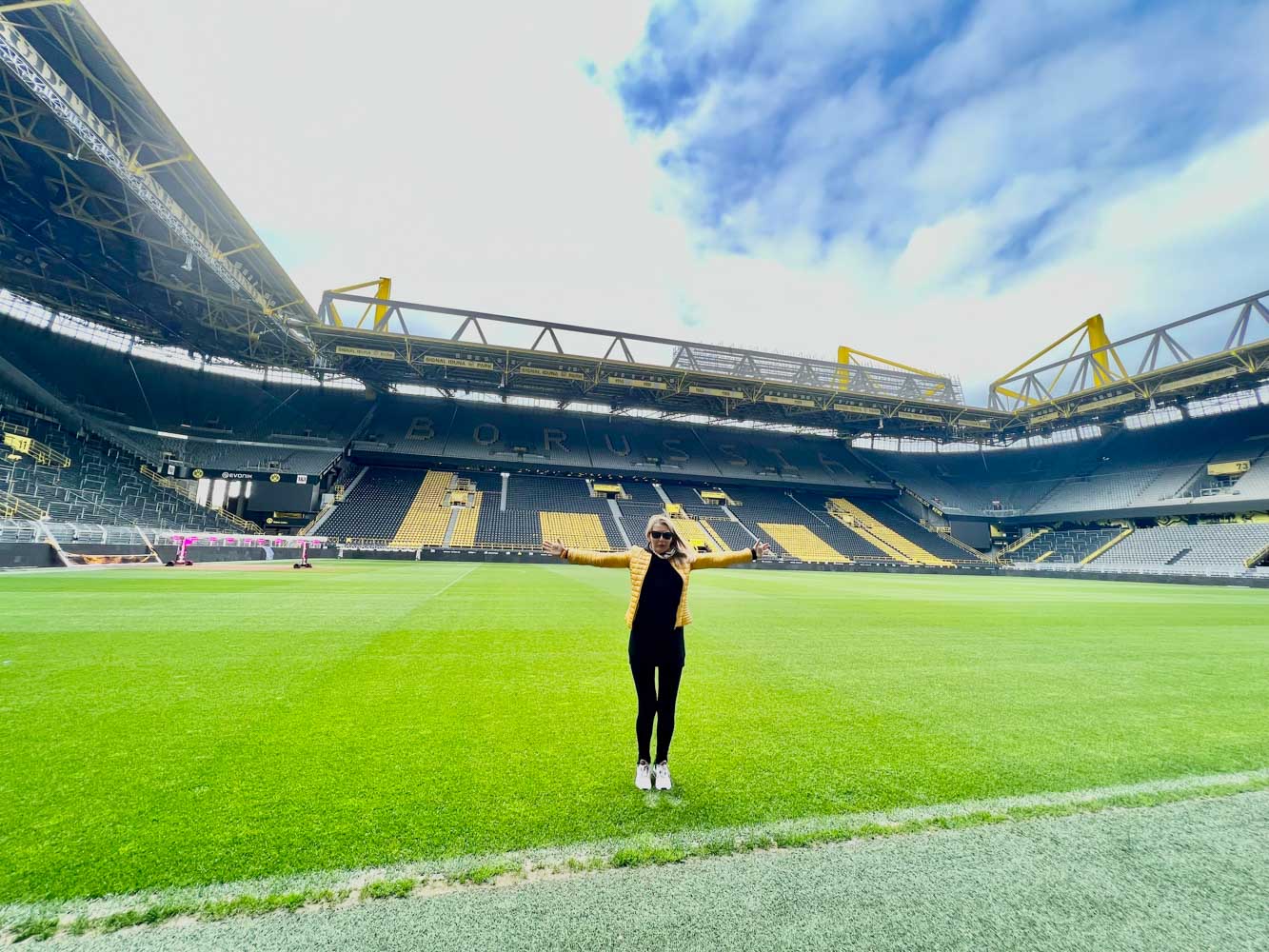 Na stadionu Borussia Dortmund 