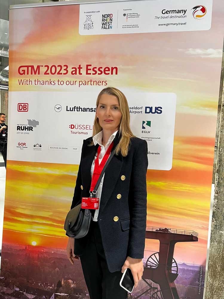 Sanja Golubovic urednica Caffe Montenegro magazina na GTM u